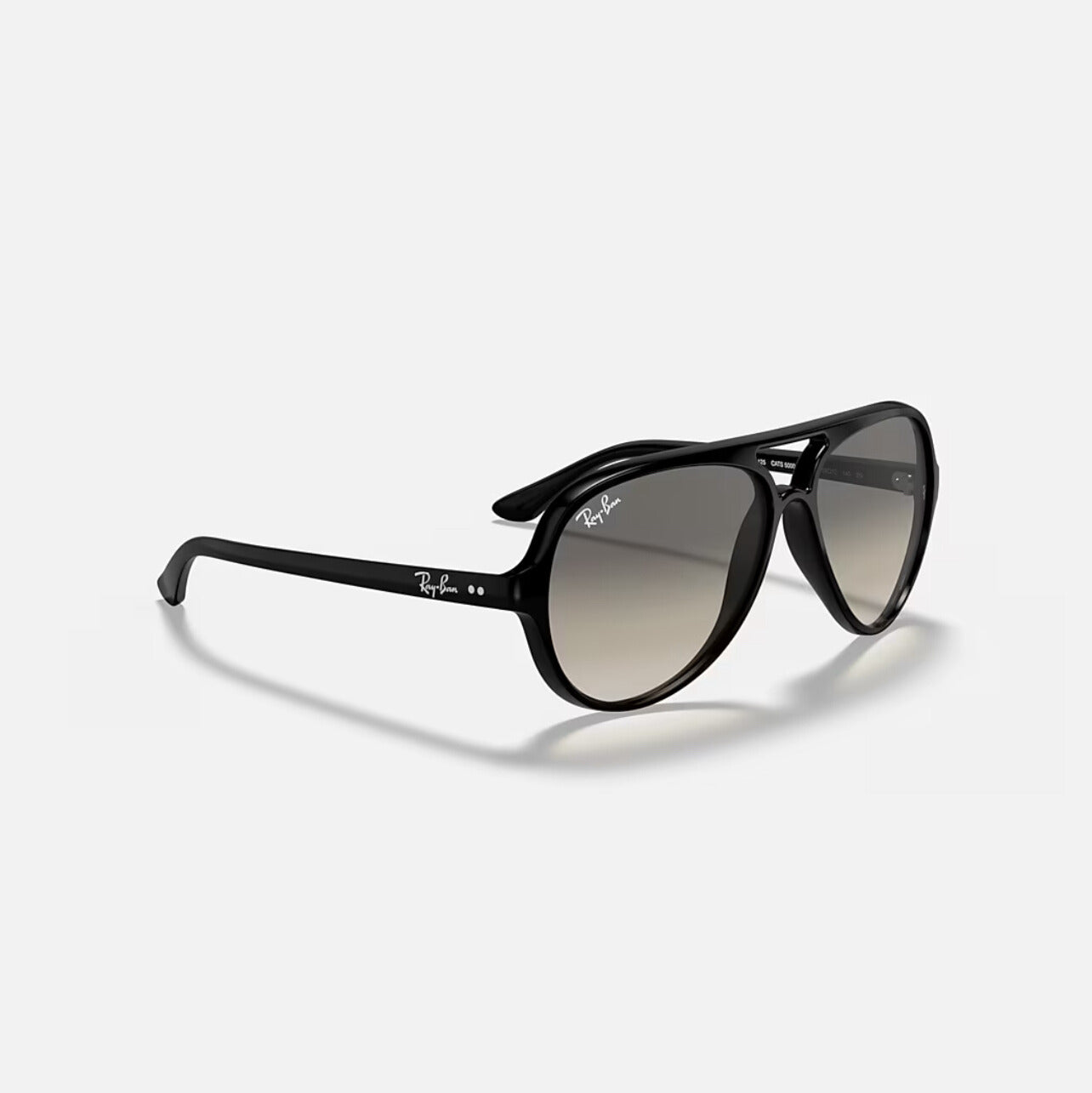 Ray-Ban CATS 5000 CLASSIC Polished Black frame Gradient Grey lens RB4125 601/32 59-13