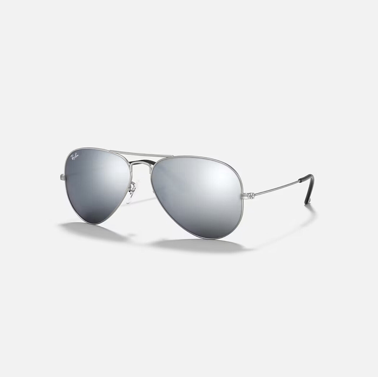 Ray-Ban Sunglasses RB3025 Aviator Silver Frame and Grey Mirror Lens