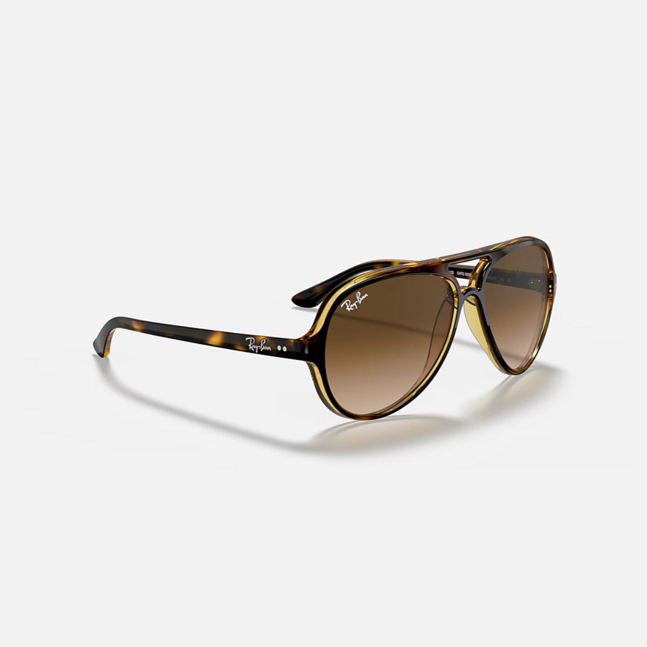 Ray-Ban CATS 5000 CLASSIC Havana frame Brown Gradient lens RB4125 710/51 59-13