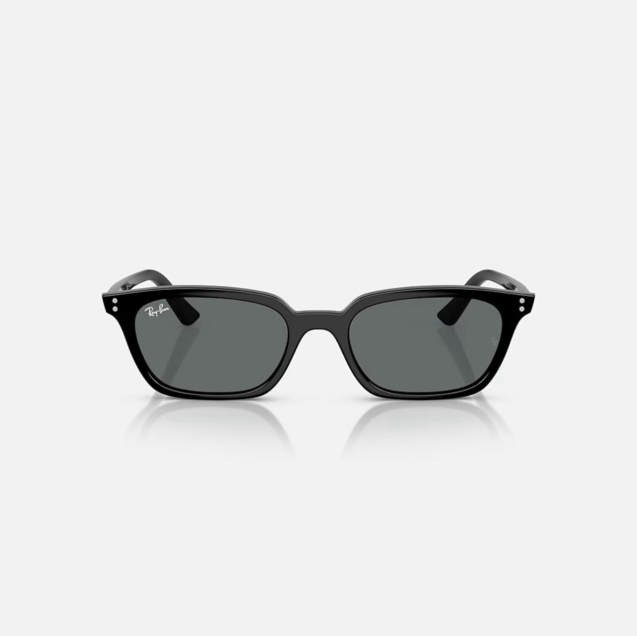 Ray-Ban ZAYA BIO-BASED Polished Black frame grey lens