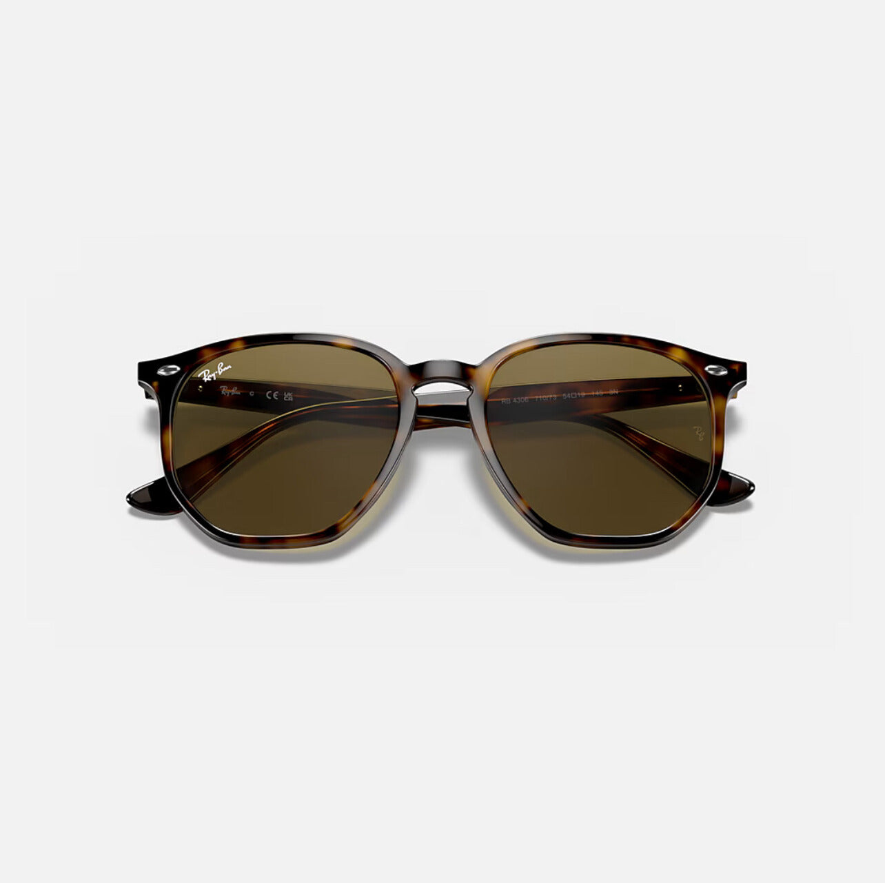 Ray-Ban RB 4306 tortoise frame brown lens