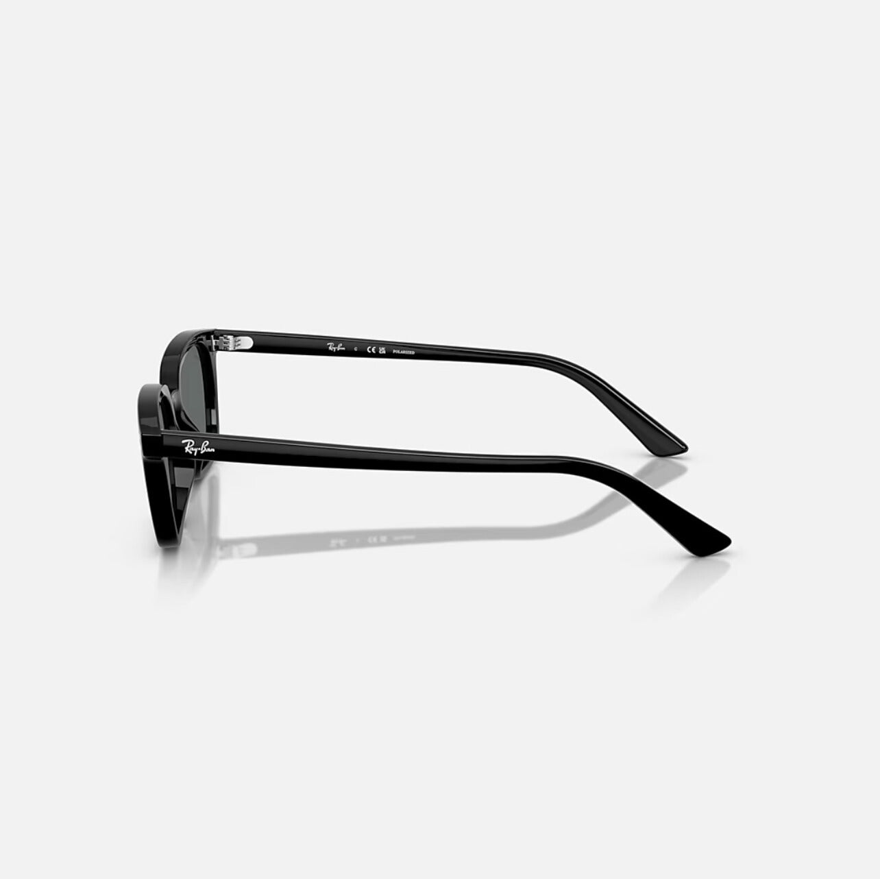 Ray-Ban ZAYA BIO-BASED Polished Black frame grey lens