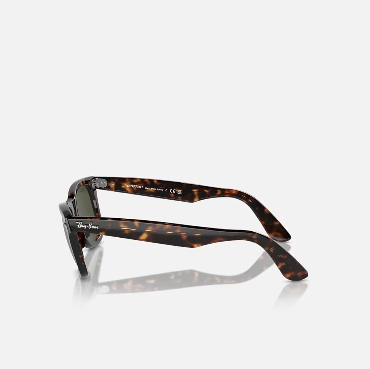 Ray-Ban RB2140 Wayfarer Tortoise Frame green polarized Lenses