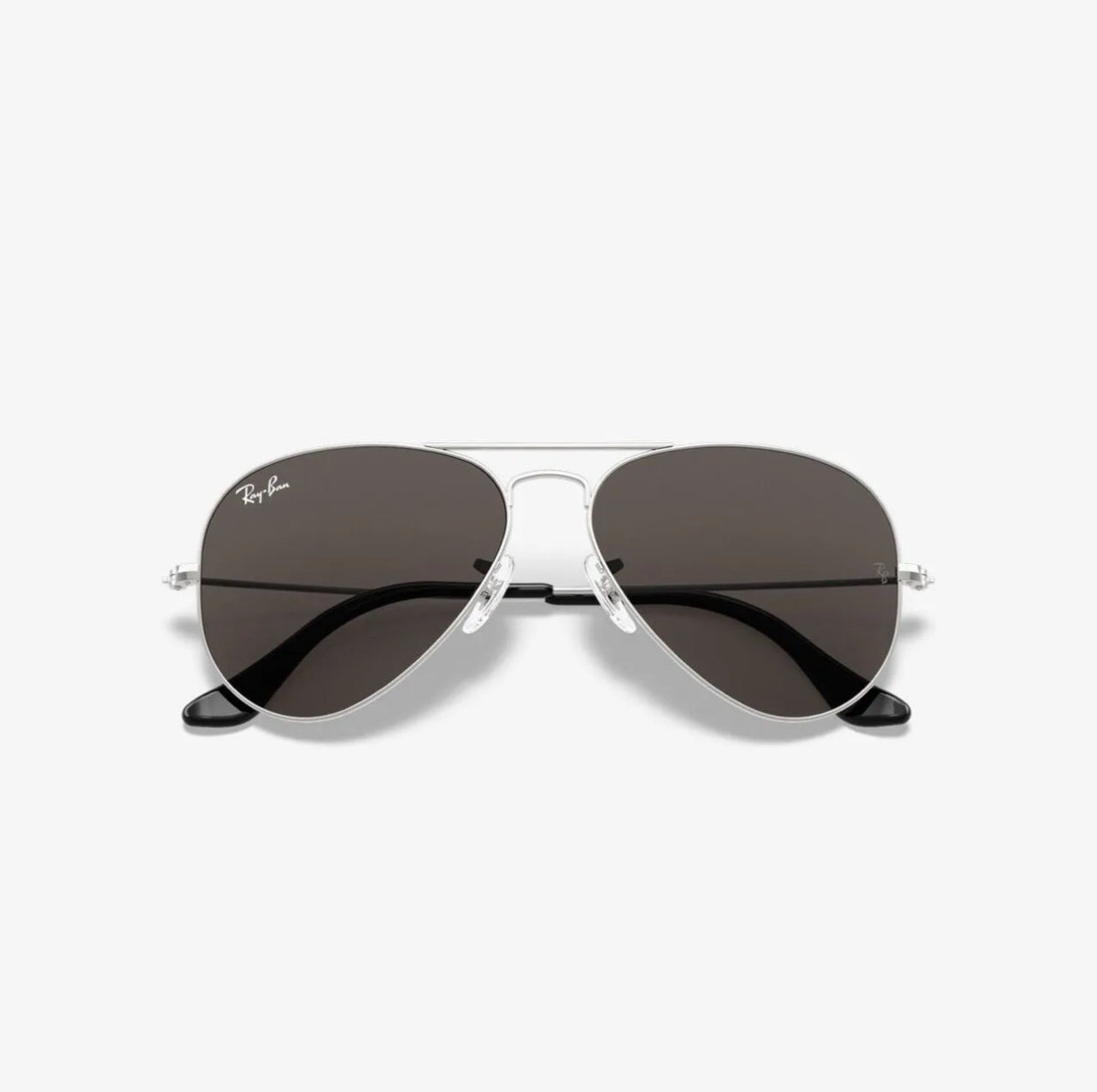 Ray-ban Aviator RB3025 silver Frame Black Lens