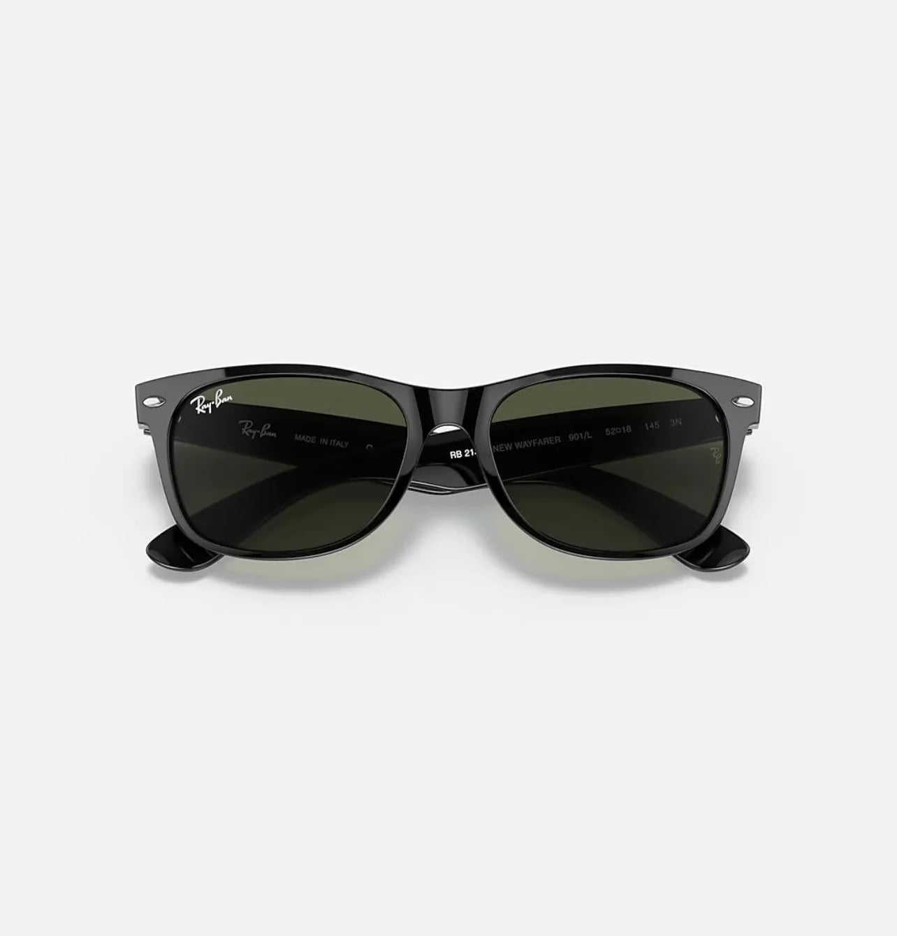 Ray ban NEW WAYFARER CLASSIC Sunglasses in Black and Green - RB2132