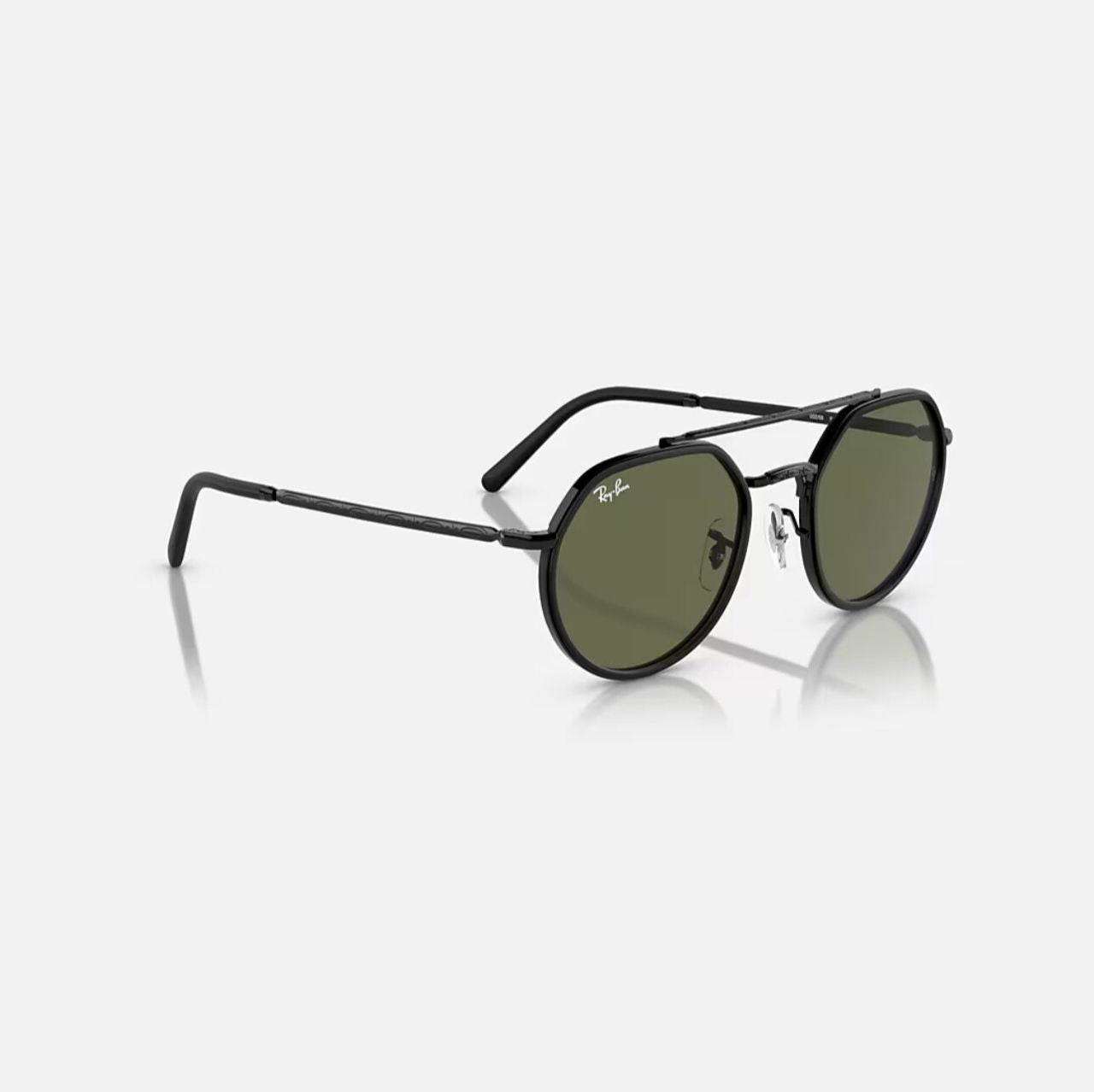 Ray-Ban RB3765 Black Frame Green Lens