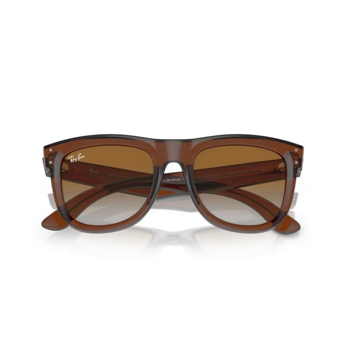 Ray-Ban Wayfarer ReverseTransparent Brown Frame Light Brown Gradient Lens