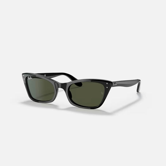 Ray-Ban LADY BURBANK black frame green lens RB2299 901/31 52-20