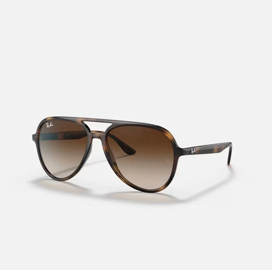 Ray-Ban RB4376 Havana frame Brown Gradient lens
