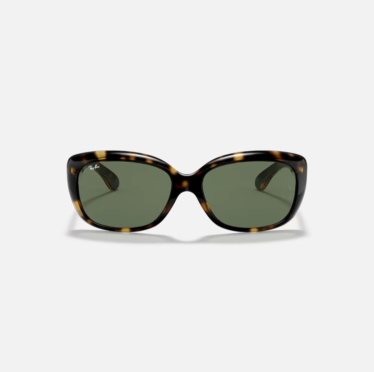 Ray-Ban RB4101 JACKIE OHH Polished Light Havana frame green lens