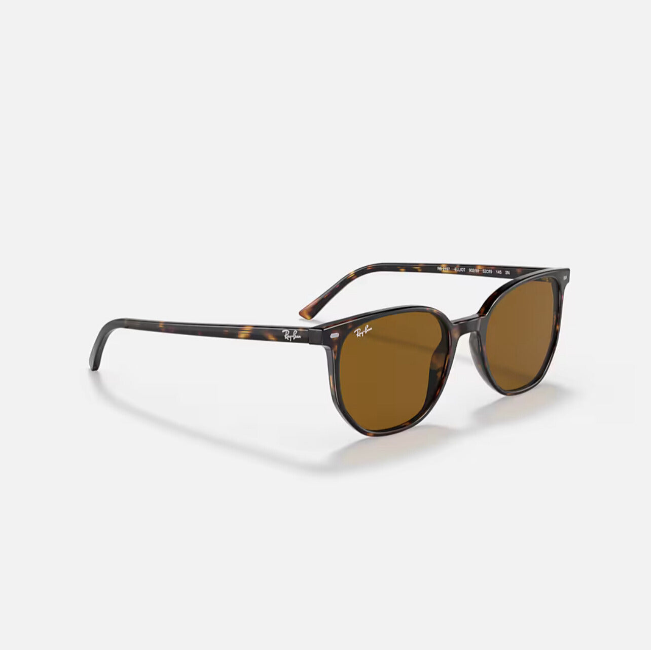 Ray-Ban ELLIOT Tortoise Frame Brown Lens RB2197 902/33 52-19