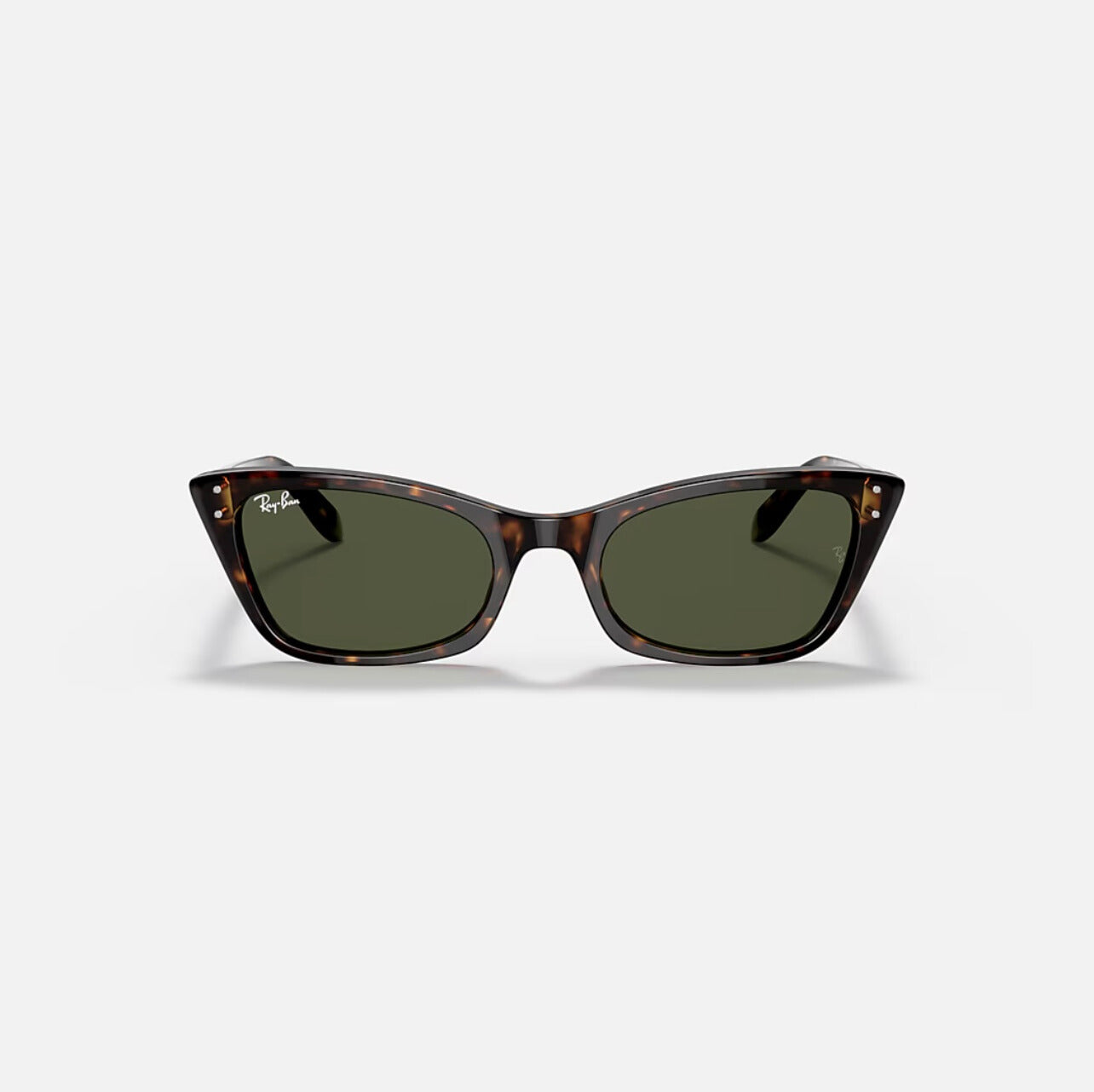 Ray-Ban LADY BURBANK Polished Havana frame green lens RB2299 902/31 52-20