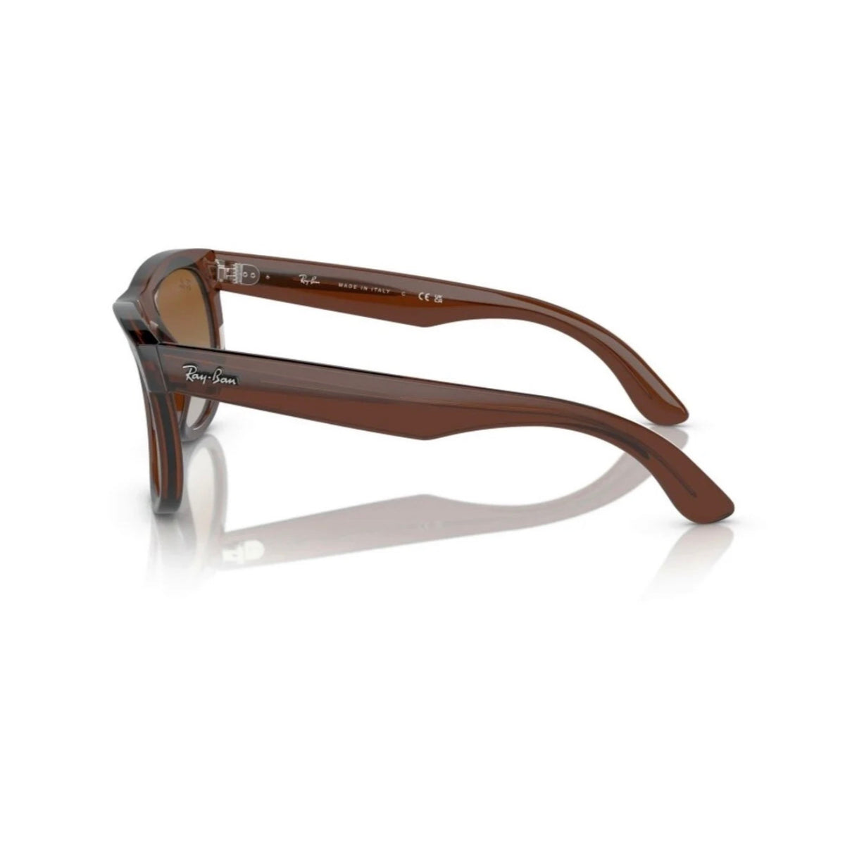Ray-Ban Wayfarer ReverseTransparent Brown Frame Light Brown Gradient Lens