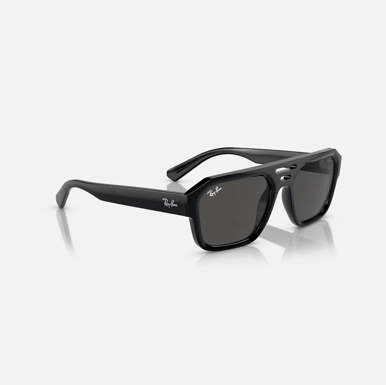 Ray-Ban CORRIGAN BIO-BASED Black Frame Dark Gray lens