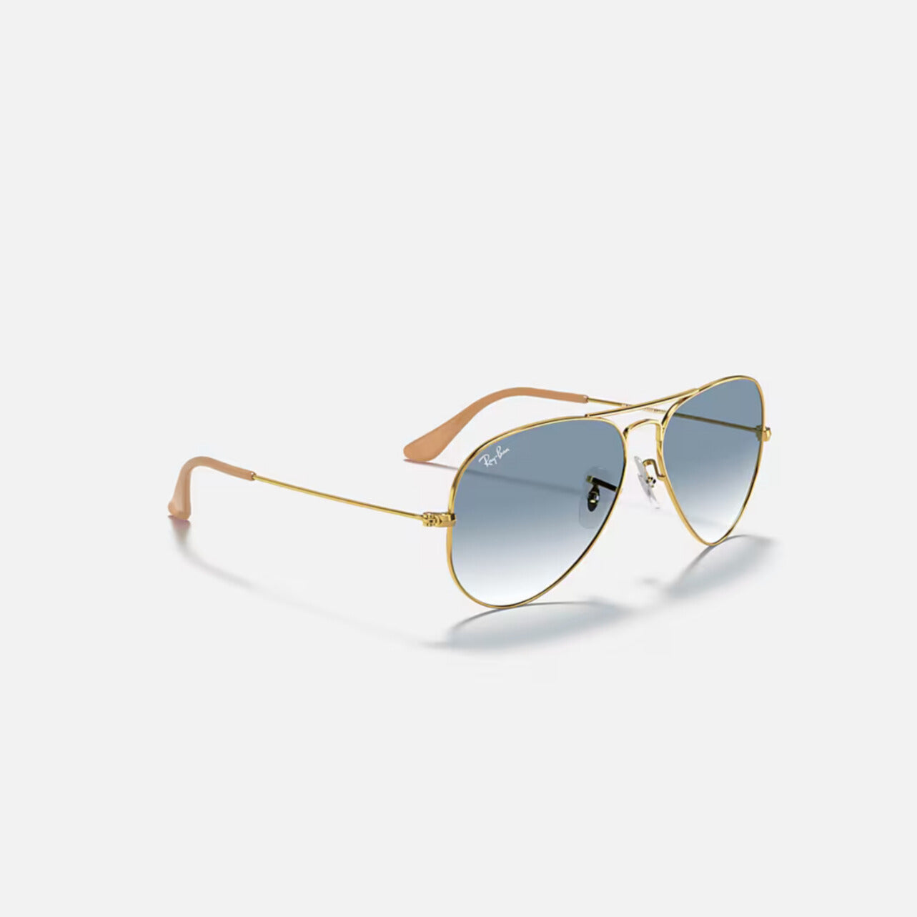 Ray-Ban Sunglasses RB3025 Aviator Gold Frame and blue Lens