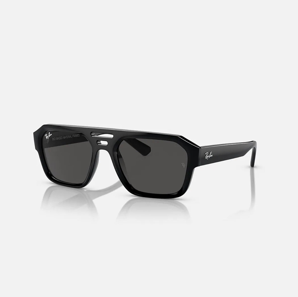 Ray-Ban CORRIGAN BIO-BASED Black Frame Dark Gray lens