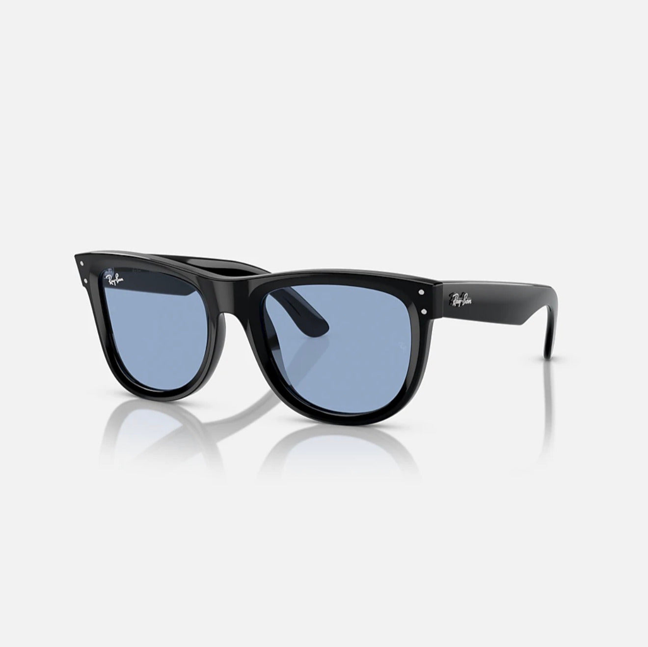 Ray-Ban WAYFARER REVERSE Black Frame Light Blue Lens