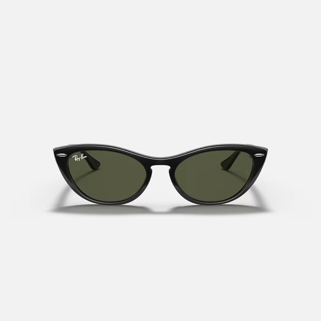 Ray-Ban NINA Polished Black Frame Green Lens RB4314N 601/31 54-18
