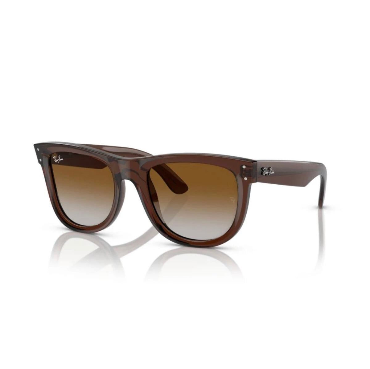 Ray-Ban Wayfarer ReverseTransparent Brown Frame Light Brown Gradient Lens