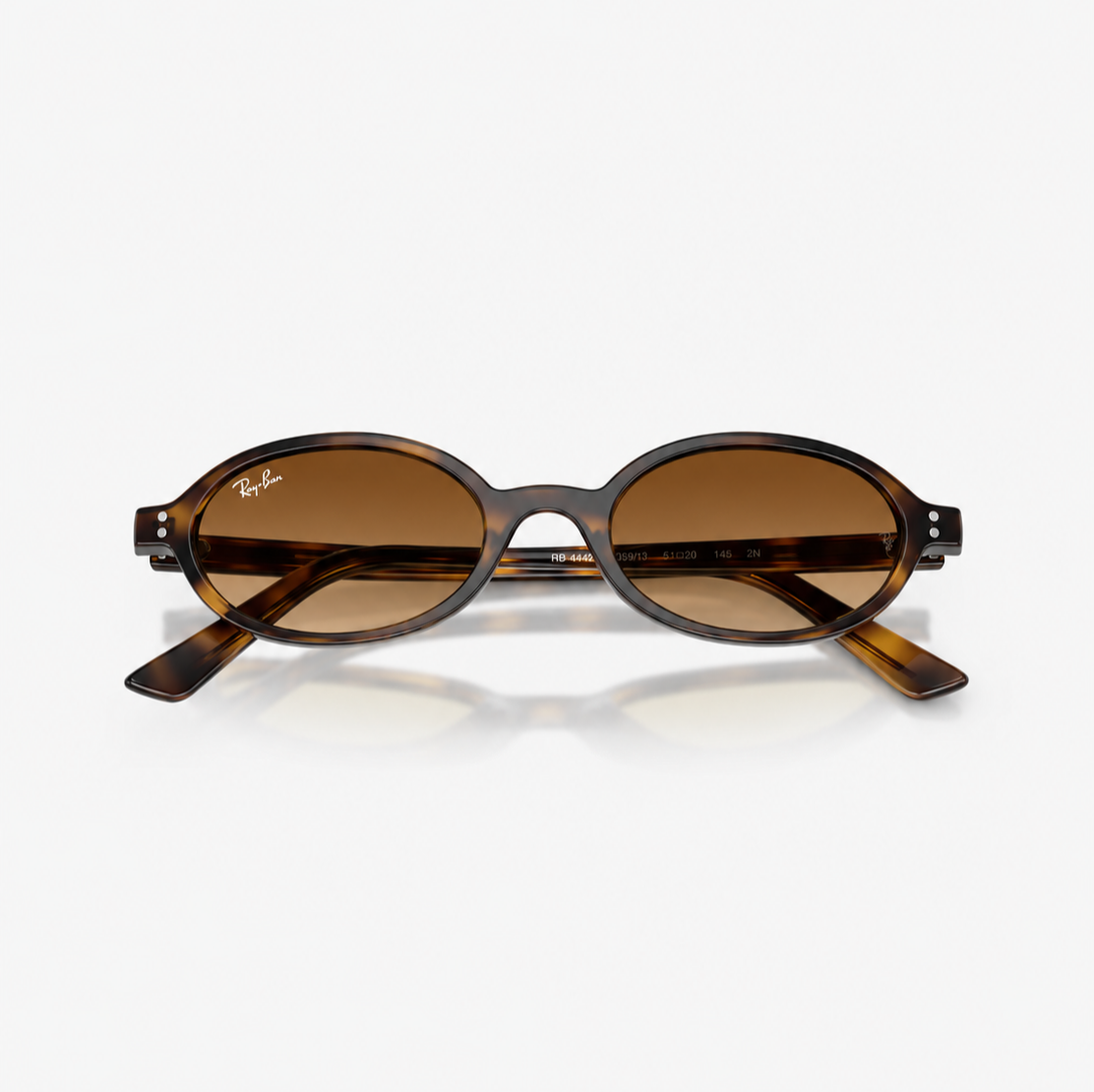 Ray-Ban Khal Bio-Based Havana Frame Gradient Brown Lens
