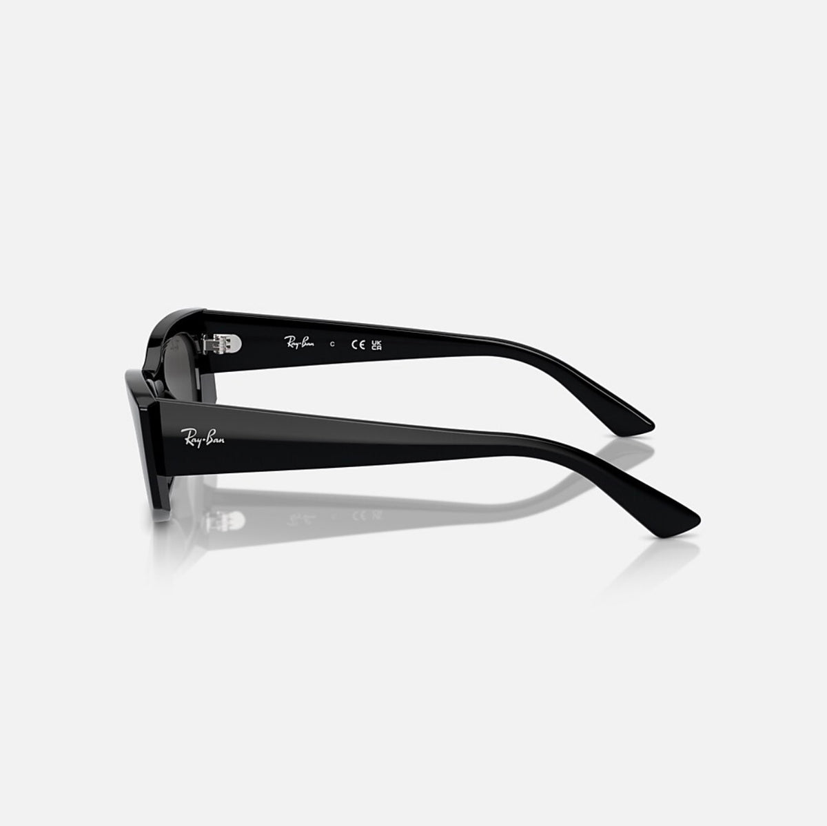 Ray-Ban KAT BIO-BASED Polished Black Frame Dark Grey Lens