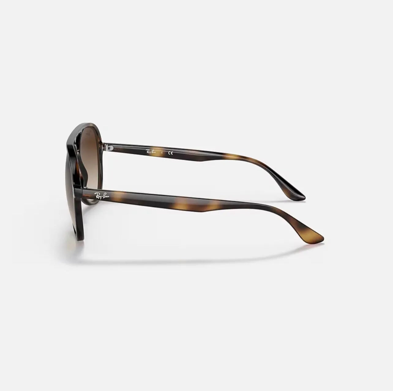 Ray-Ban RB4376 Havana frame Brown Gradient lens