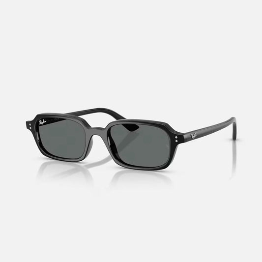 Ray-Ban ZURI BIO-BASED Polished Black Frame Dark Grey lens RB4455 667781 52-19