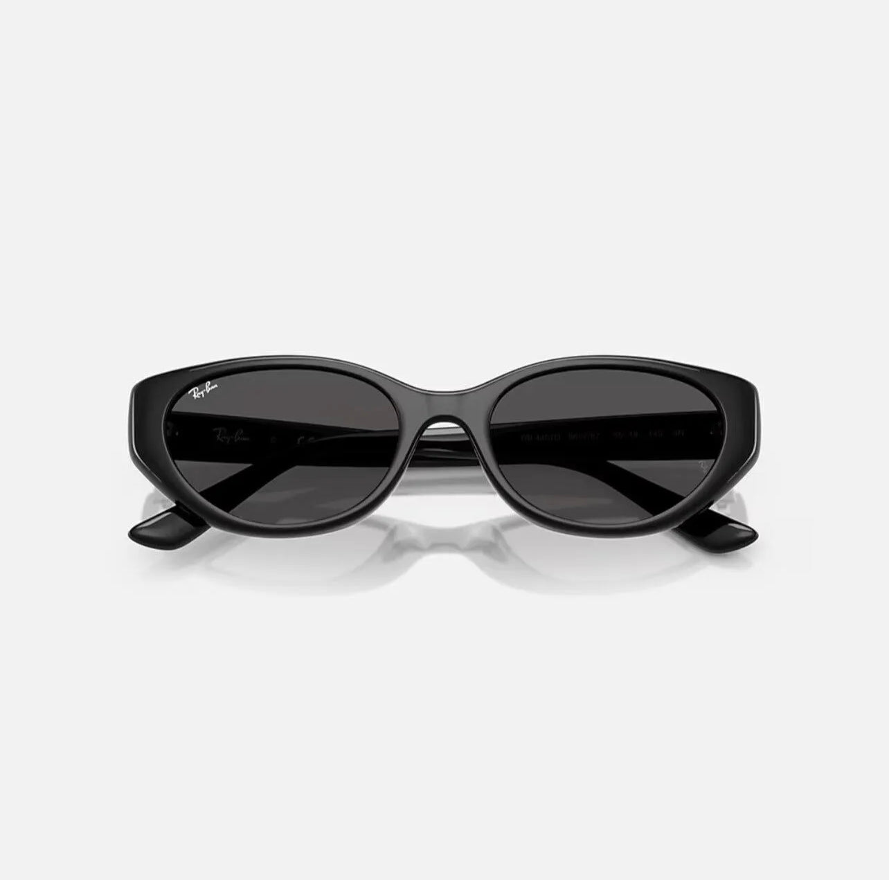 Ray-Ban 4457D Black Frame Gray Lens