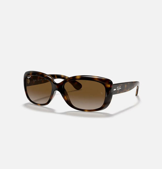 Ray-Ban Jackie Ohh Tortoise Brown Frame Gradient Polarized Lens RB4101 58-17