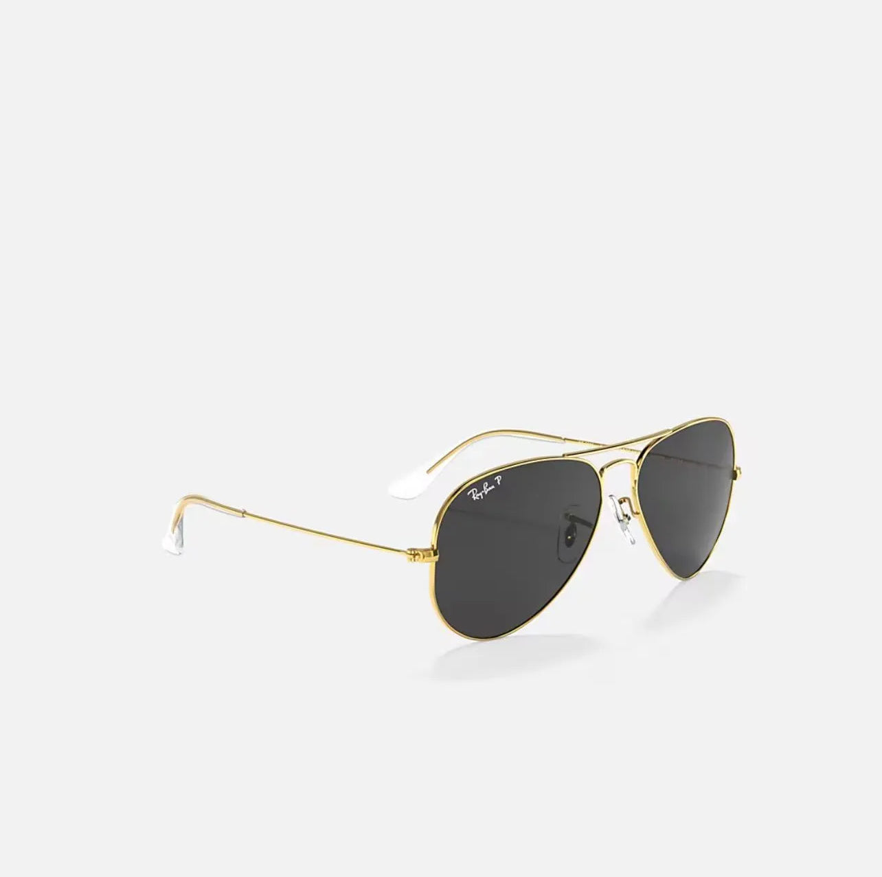 Ray-Ban RB3025 Aviator Classic Gold Frame Polarized black Lenses