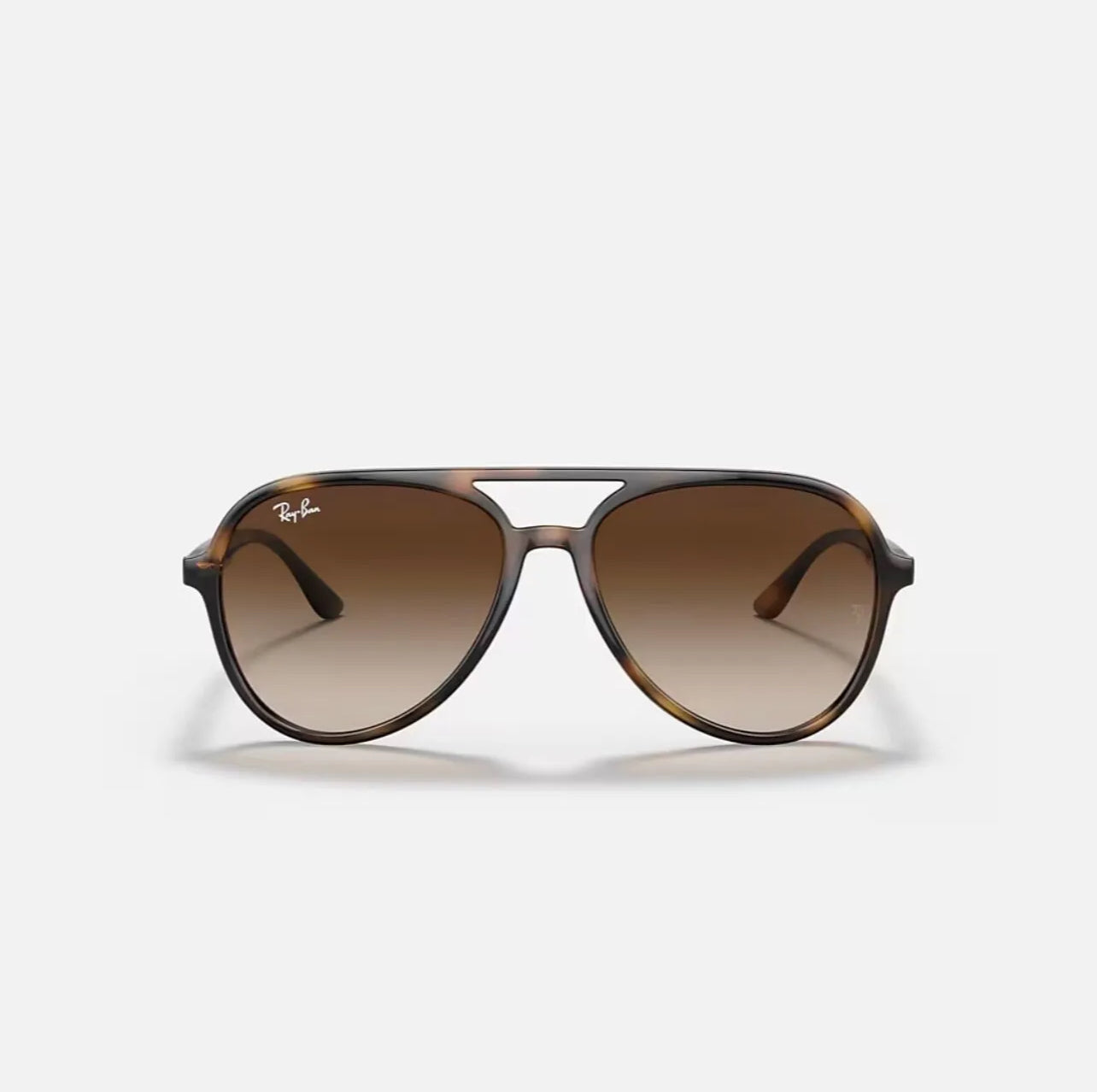 Ray-Ban RB4376 Havana frame Brown Gradient lens