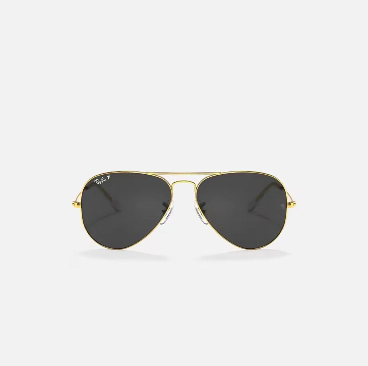 Ray-Ban RB3025 Aviator Classic Gold Frame Polarized black Lenses