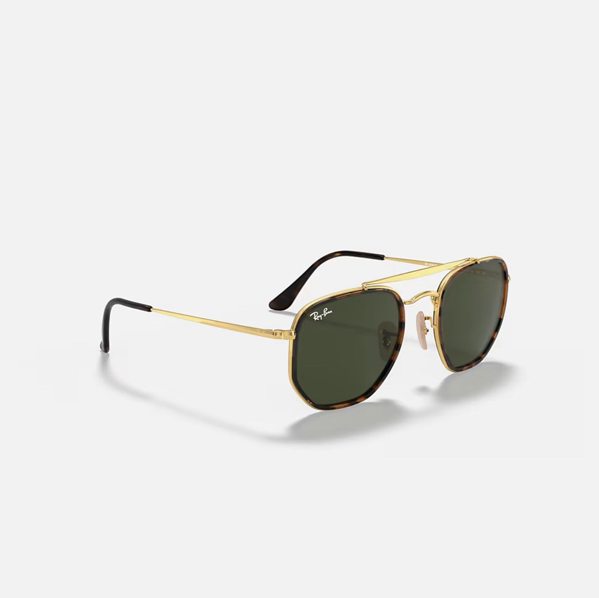 Ray-Ban MARSHAL II in Polished Arista Gold Frame and Green lens