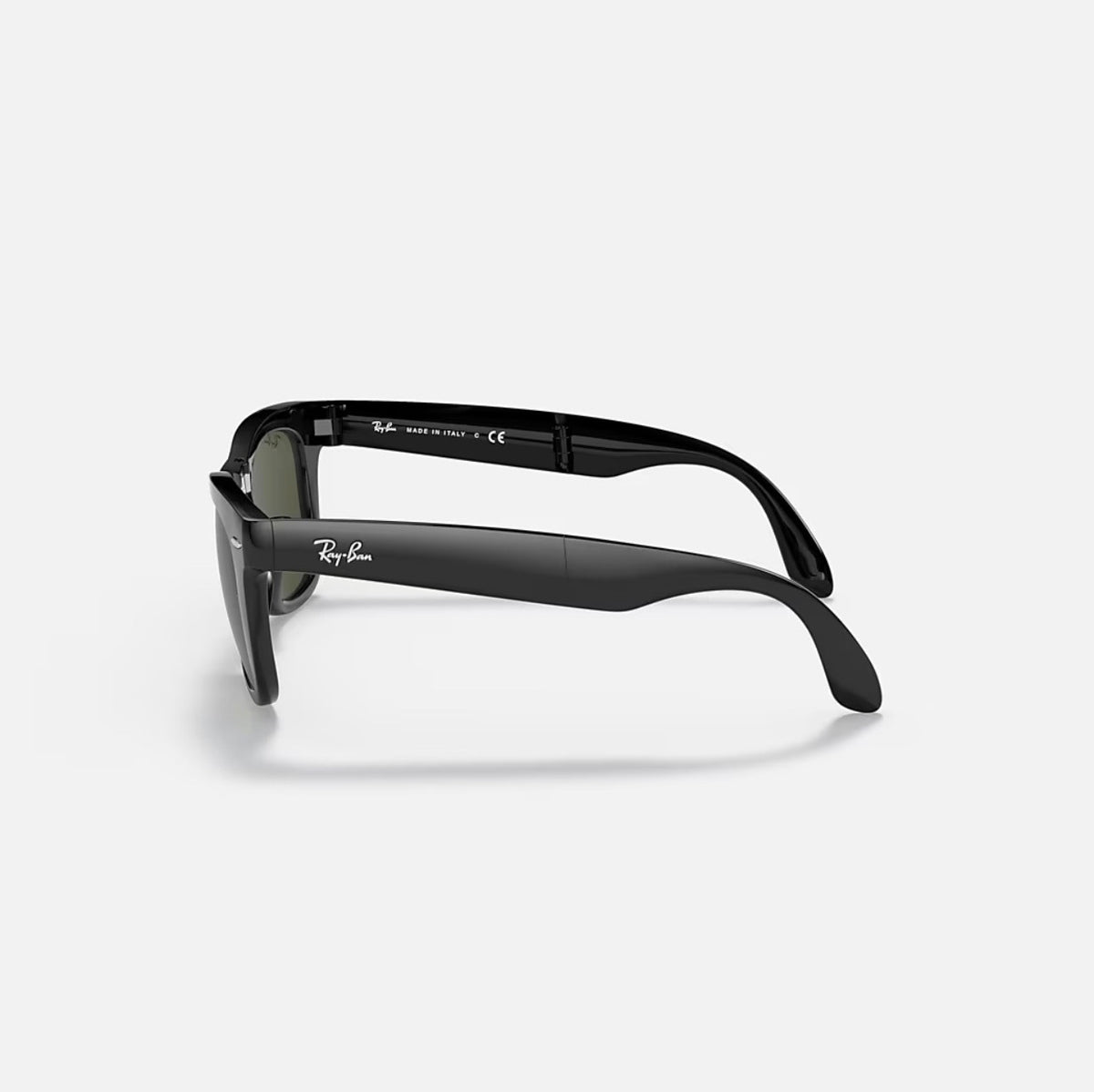 Ray-Ban WAYFARER FOLDING CLASSIC Black frame Green lens