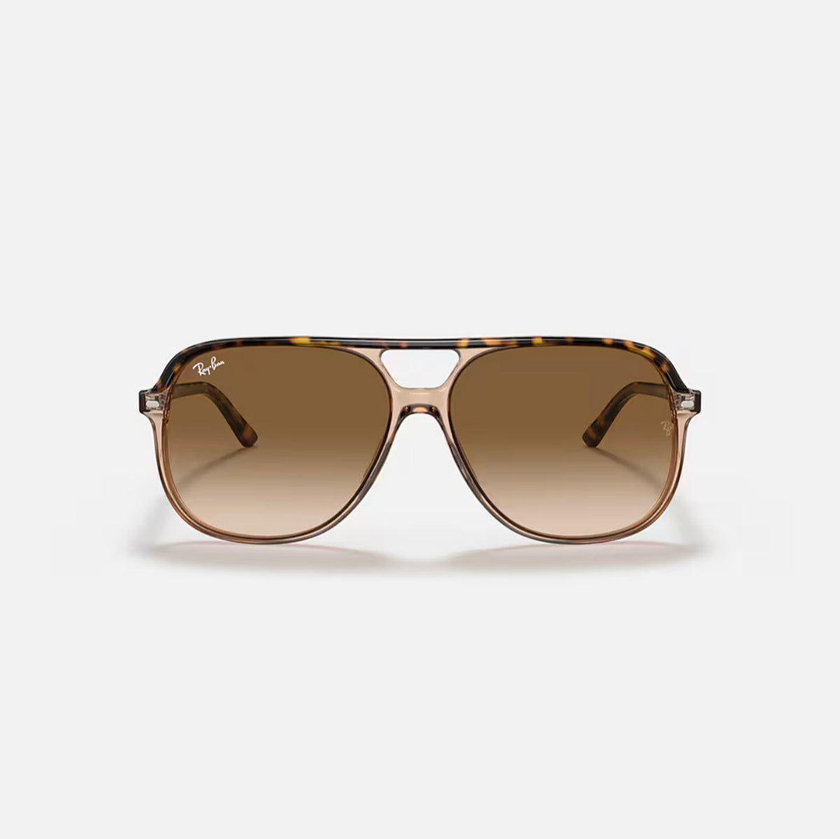 Ray-Ban Bill Polished Havana On Transparent Brown Frame Light Brown Gradient Lens