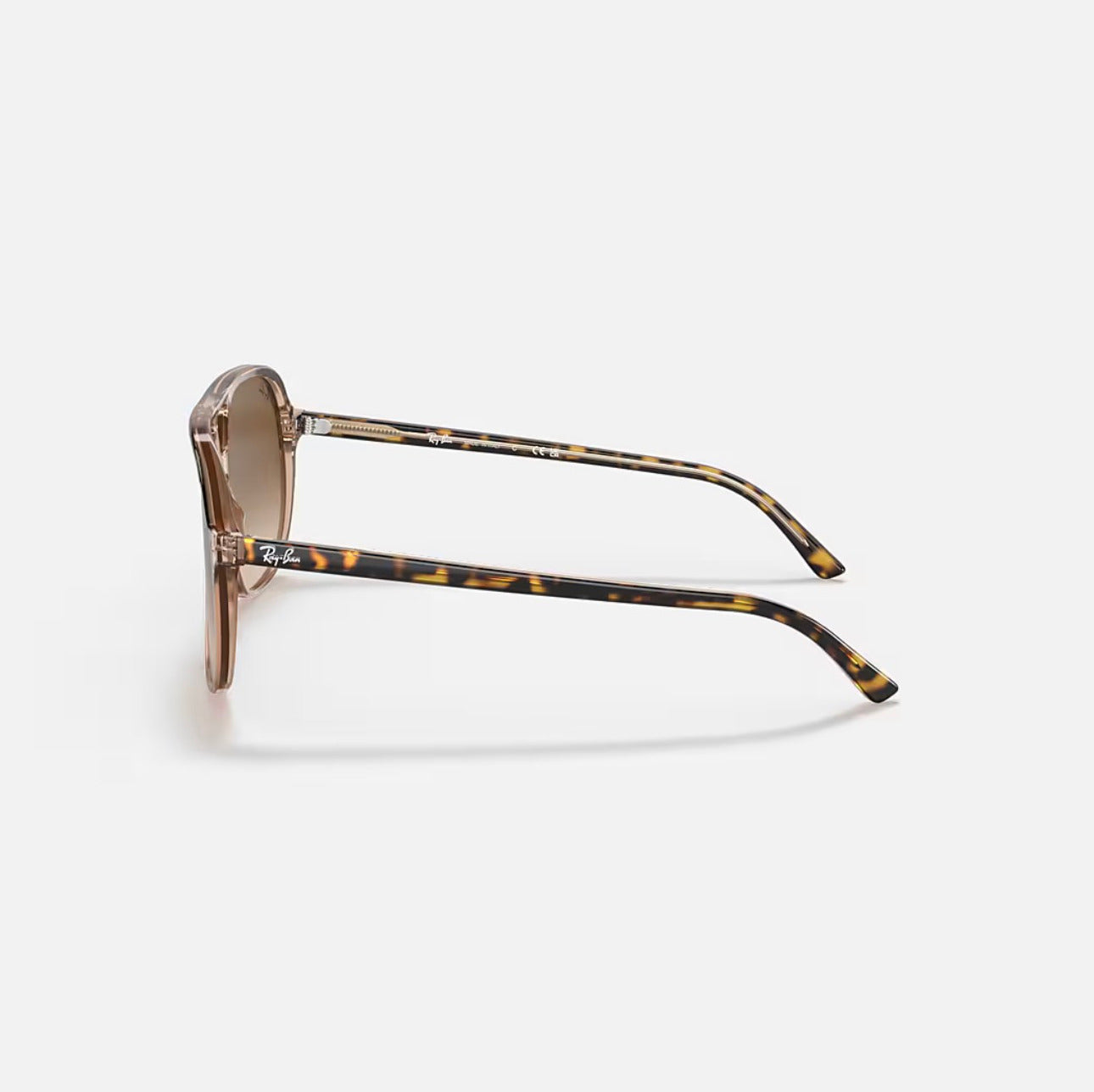 Ray-Ban Bill Polished Havana On Transparent Brown Frame Light Brown Gradient Lens