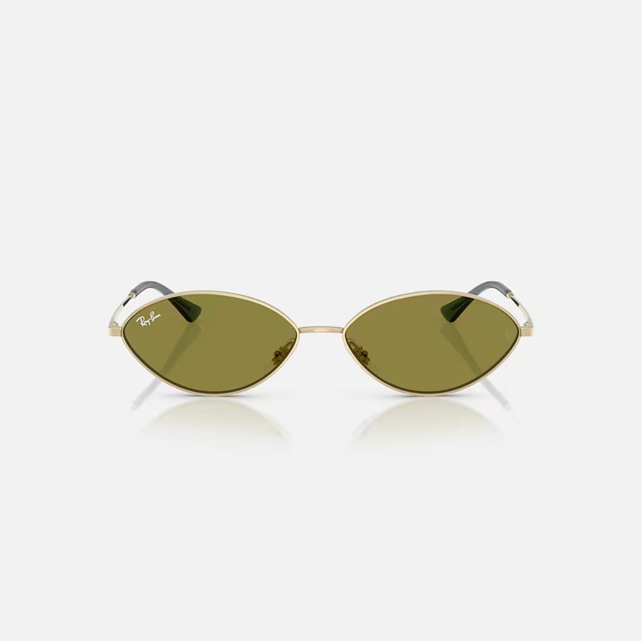 Ray-Ban kia bio based Gold frame Brown lens