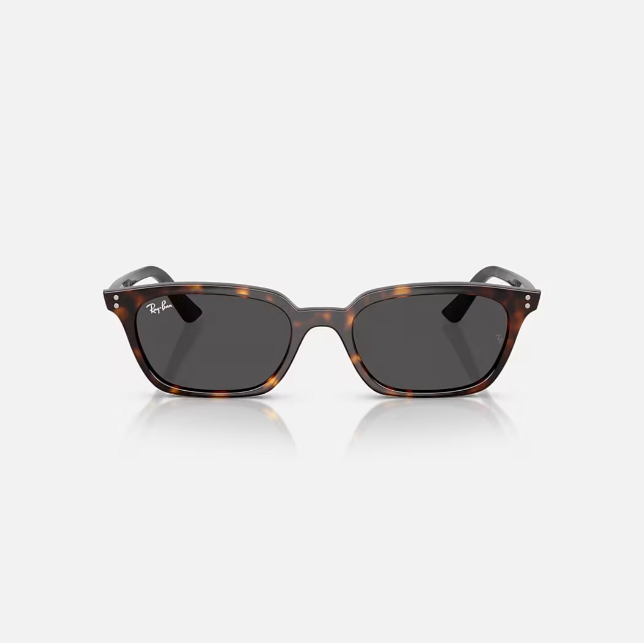 Ray-Ban ZAYA BIO-BASED RB4456 frame Polished Havana lens dark grey