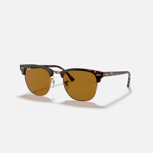 Ray-Ban RB3016 Classic Clubmaster Tortoise Frame brown polarized Lenses