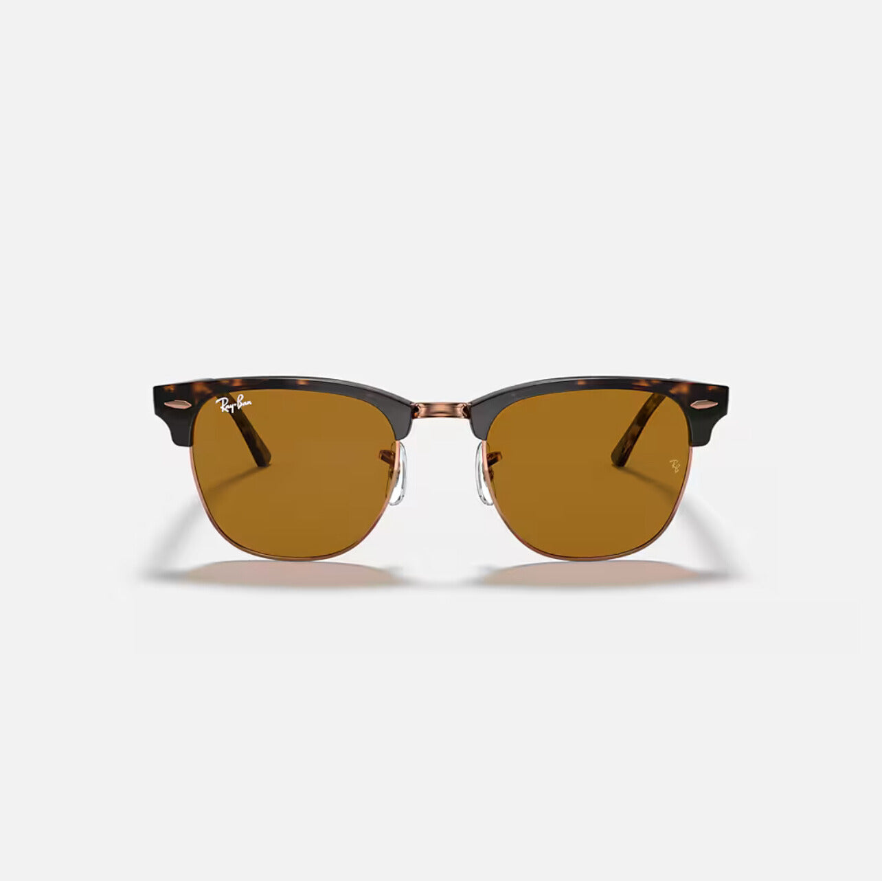 Ray-Ban RB3016 Classic Clubmaster Tortoise Frame brown polarized Lenses