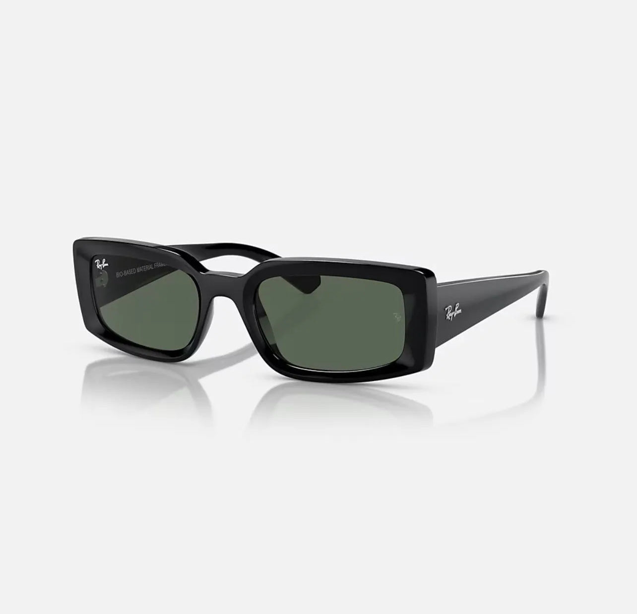 Ray-Ban KILIANE BIO-BASED Black Frame and Dark Green - RB4395