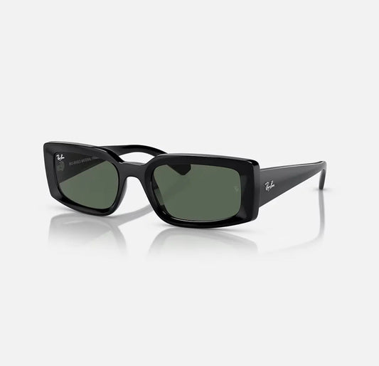 Ray-Ban KILIANE BIO-BASED Black Frame and Dark Green - RB4395