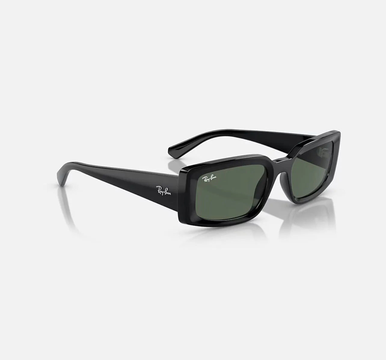 Ray-Ban KILIANE BIO-BASED Black Frame and Dark Green - RB4395