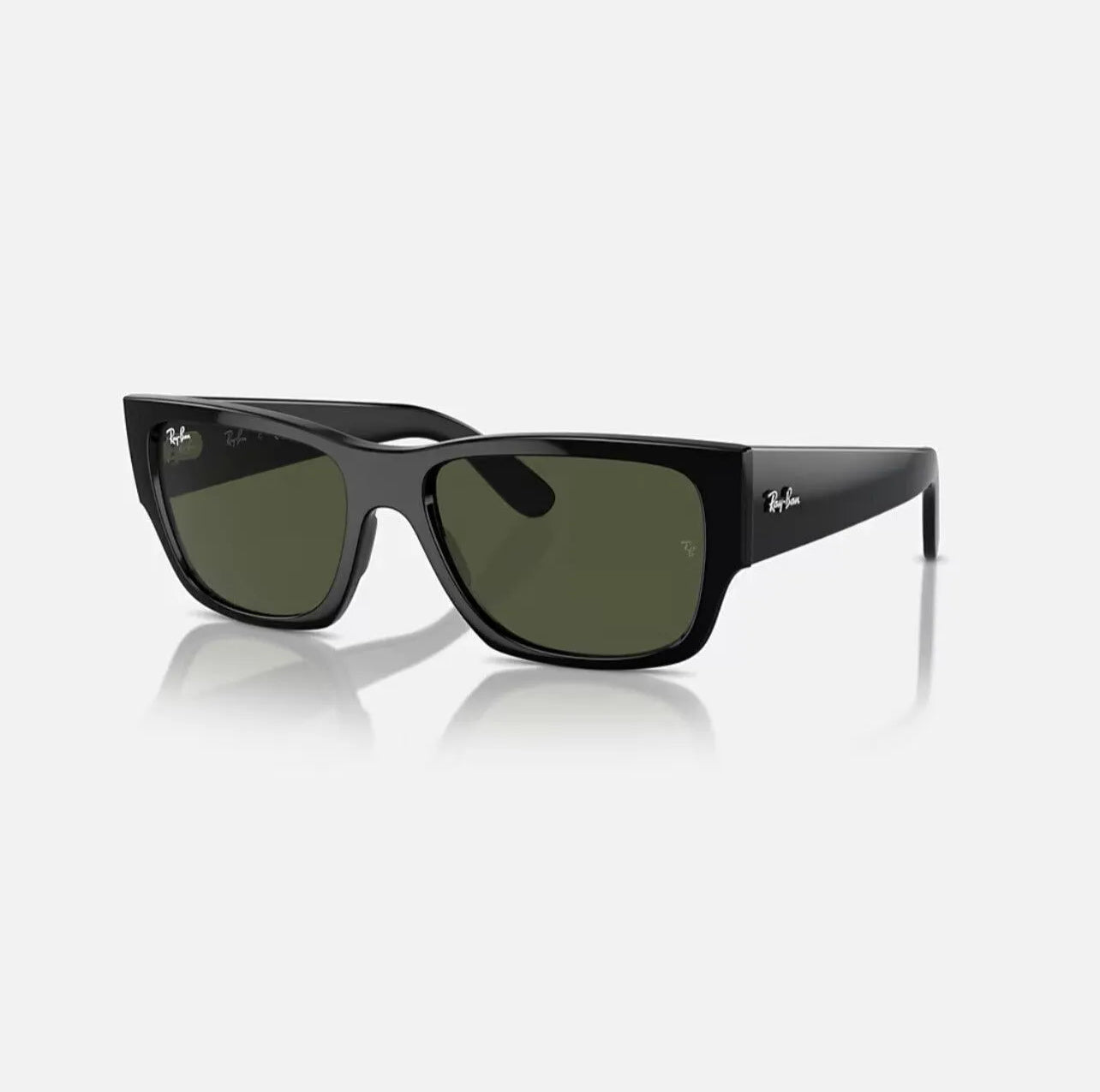 Ray-Ban Carlos RB0947S Black Frame Green Lenses