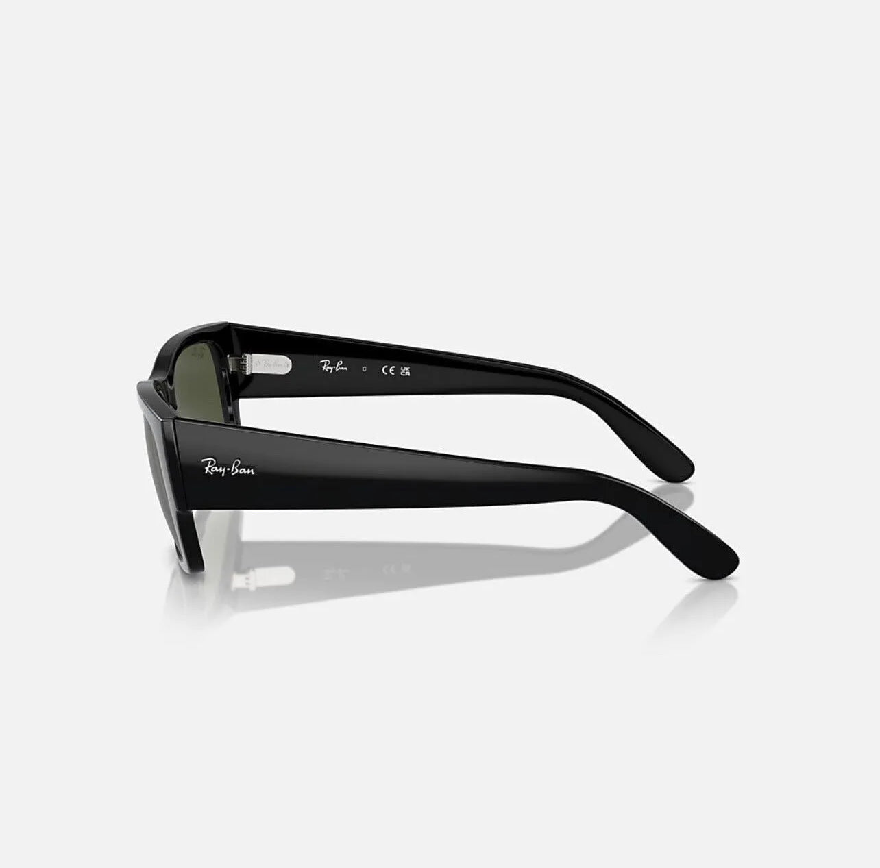 Ray-Ban Carlos RB0947S Black Frame Green Lenses