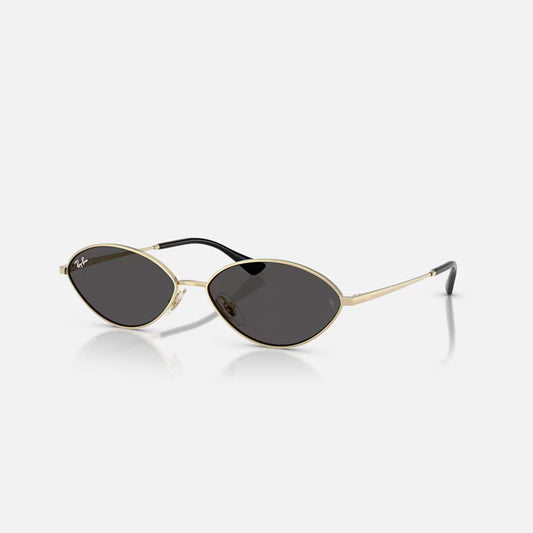 Ray-Ban kia bio Gold frame grey lens