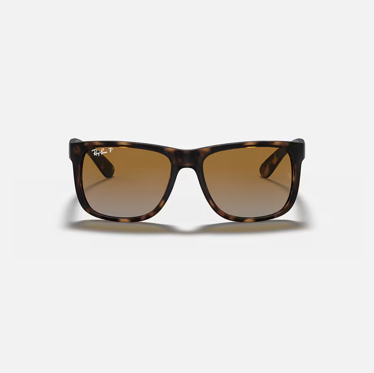 Ray-Ban JUSTIN CLASSIC Sunglasses in Matte Havana Frame and Brown lens - RB4165