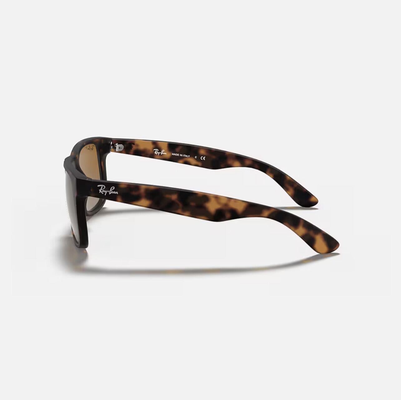 Ray-Ban JUSTIN CLASSIC Sunglasses in Matte Havana Frame and Brown lens - RB4165
