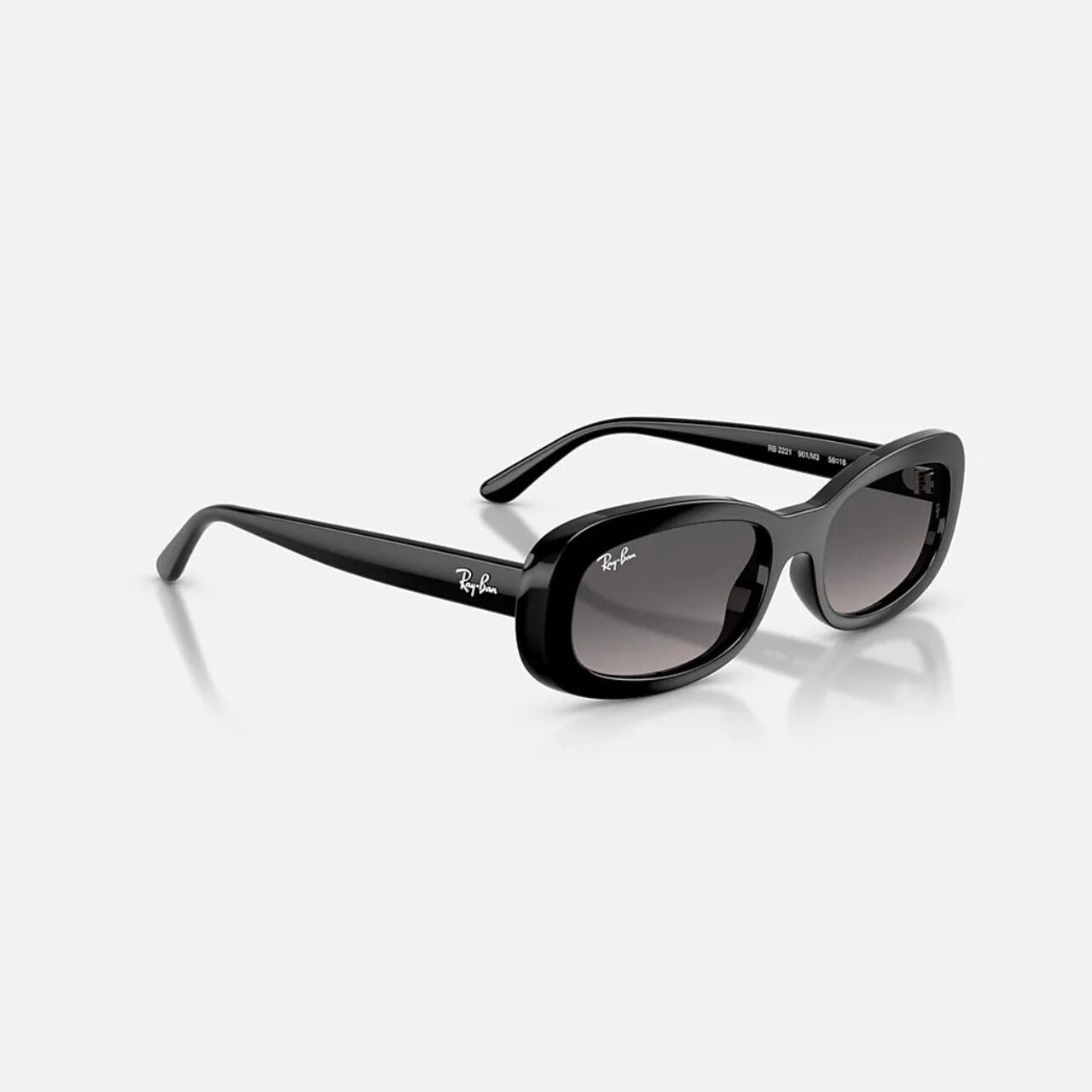 Ray-Ban RB2221 Black Frame Grey Lens