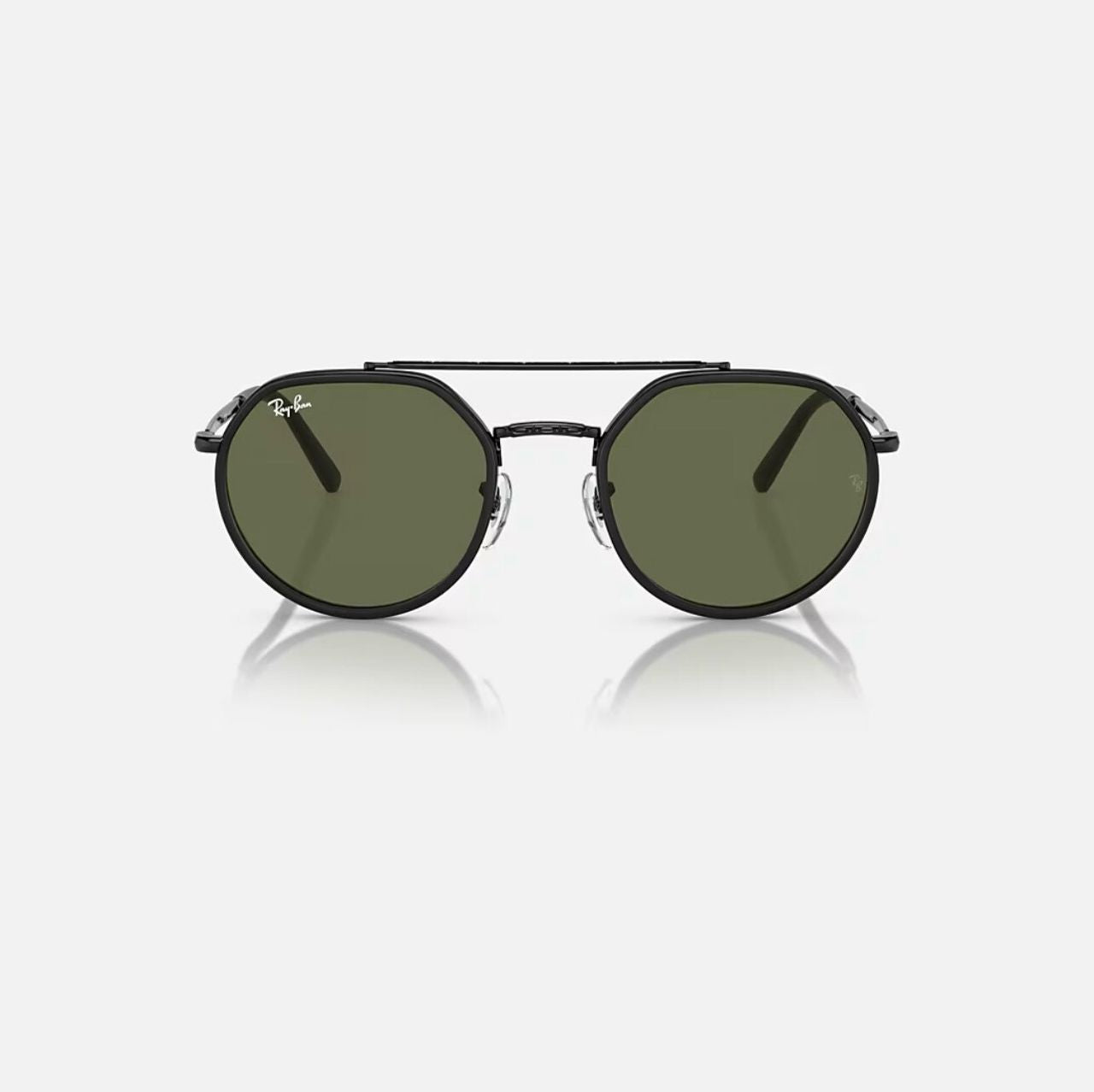 Ray-Ban RB3765 Black Frame Green Lens